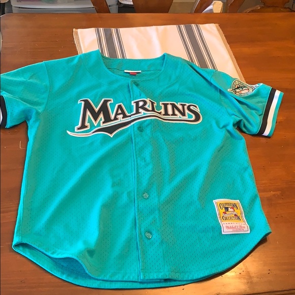 florida marlins mitchell and ness jersey